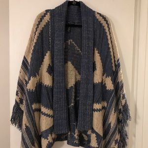 Lauren by Ralph Lauren Fringe Sweater